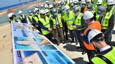 وزير الكهرباء يزور موقع إنشاء محطة الضبعة النووية: تولد طاقه نظيفة واقتصادية لعقود قادمة