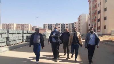 صور|| بهجات يتابع المشروعات الجاري تنفيذها في 6 أكتوبر الجديدة 