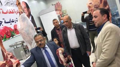 صور|| رئيس "دمياط الجديدة" يفتتح منفذ بيع لحوم ضمن مبادرة "حياة كريمة"