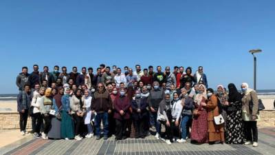 صور|| وفد من كلية هندسة يزور المشروعات الجاري تنفيذها في "دمياط الجديدة"