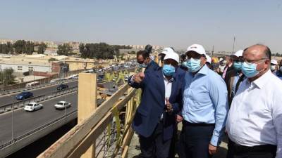 صور|| مدبولي يتفقد أعمال توسعة وتطوير الطريق الدائري حول القاهرة