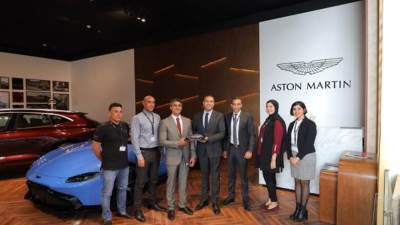 "عز العرب" للسيارات تفوز بجائزة "أستون مارتن" في الشرق الأوسط وشمال أفريقيا  