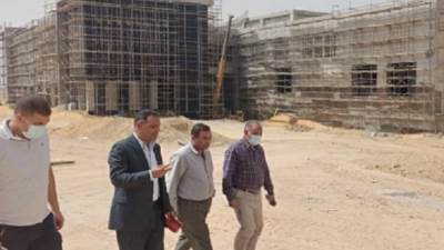 صور|| رئيس جهاز بدر يتفقد مشروع "سكن لكل المصريين" 