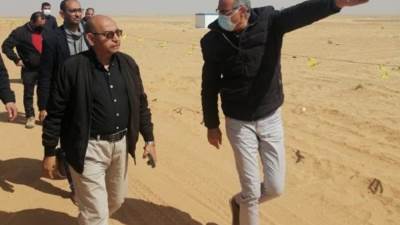 صور|| عبد المقصود يتابع المشروعات الجاري تنفيذها في 6 أكتوبر الجديدة