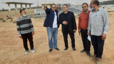 صور|| مسئولو الإسكان يتابعون مشروعات "السادات والشروق"