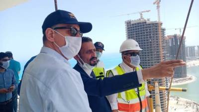 صور|| السفير الألماني في مصر يزور مدينة العلمين الجديدة