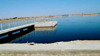 رئيس جهاز العاشر من رمضان يتفقد محطات مياه الشرب والصرف الصحي