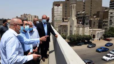 صور|| رئيس الوزراء يختتم جولته بالجيزة بتفقد أعمال محور الفريق كمال عامر