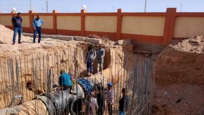 «قنا الجديدة» : جارٍ الانتهاء من تنفيذ خط المياه الرئيسى المغذي لمساحة 1500 فدان بالمدينة