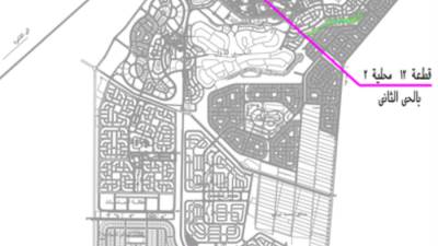 صور|| طرح قطعتي أرض للبيع بنظام المظاريف المغلقة في العبور