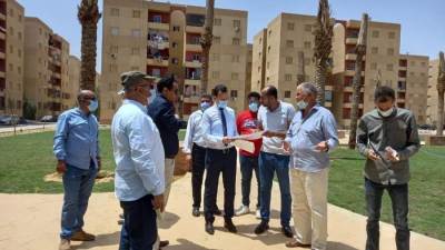 الانتهاء من 2496  وحدة سكنية ذي طابع حديث استعداداً لاستقبال سكان المناطق العشوائية بالجيزة