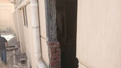 صور|| حملة إزالات للتعديات والمخالفات في مدينة الشيخ زايد