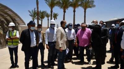 صور|| الجزار يتفقد مشروع "كابيتال بارك" في العاصمة الإدارية الجديدة