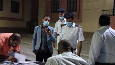 حملة مسائية لمأموري الضبطية القضائية لوحدات الإسكان الإجتماعي المخالفة بأكتوبر الجديدة 