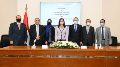 تعاون وزارة التخطيط و التنمية مع رجال اعمال الاسكندرية للوصول للتعافي الأخضر 