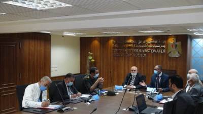 مسئولو الإسكان يتابعون إجراءات إعادة الاستخدام الآمن للمياه المُعالجة
