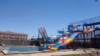 صور|| "ديمز" تُشيد أكبر مشروع ترفيهي في صعيد مصر