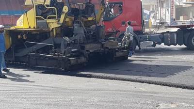 صور|| رجب يتفقد الطريق الواصل بين دمياط الجديدة والميناء