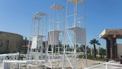 بالصور|| رئيس جهاز"دمياط الجديدة"يكلف بتجهيز شواطئ المدينة 