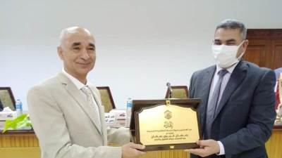 "الصالحية الجديدة" يُكرم رمضان خيري رئيس الجهاز السابق