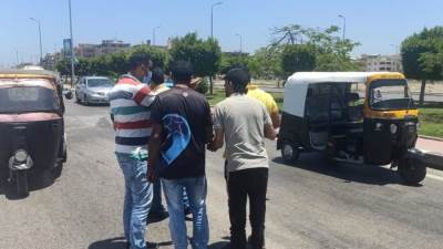 حملة في "دمياط الجديدة" للقضاء على المظاهر العشوائية بالمدينة