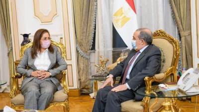 وزيرا "الإنتاج الحربى"و"التخطيط "يبحثان الخطة الإستثمارية للعام المالى 2021/2022