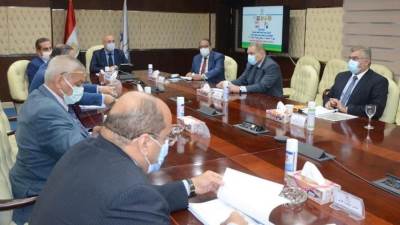 "الجزار" يؤكد ضرورة وضع الأطر اللازمة لحماية أراضى الدولة من التعديات والتصدي لها و ازالتها