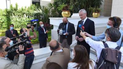 "لومير": توجيهات من الرئيس "ماكرون" بتعزيز الشراكة الاستراتيجية مع مصر