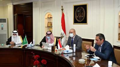 الجزار يلتقى وزير التجارة السعودي لبحث فرص التعاون المشترك وعرض الفرص الاستثمارية