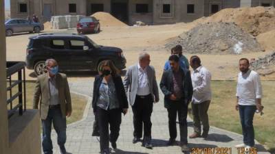 رئيس صندوق التمويل العقاري تتفقد وحدات الإسكان الاجتماعي بالعبور الجديدة