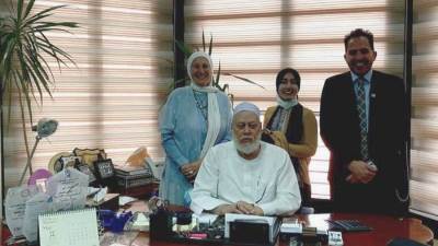 جمعة يهدي أهالي سانت كاترين "تفسير قيمة العمل" ضمن مشروع "تجليات" المصرف المتحد