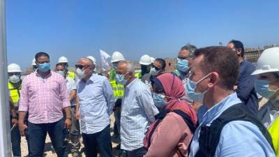 صور|| مسئولو "الإسكان " يتفقدون مشروعات التجمع العمراني بغرب كارفور في الإسكندرية