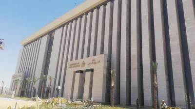 وزيرالطيران المدنى يتفقد مقر الوزارة فى العاصمة الإدارية الجديدة