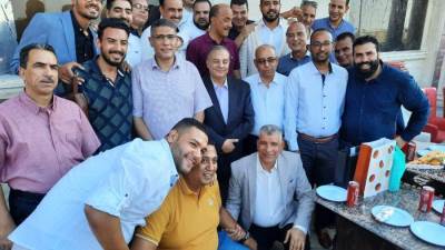 بالصور .. جهازي 6 أكتوبر وأكتوبر الجديدة يكرمان المهندس نبيل نسيم لبلوغة سن المعاش 