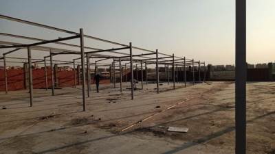 بدء تنفيذ سوق حضارية كبديل للباعة الجائلين بالعبور