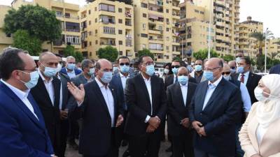 مدبولي يتفقد موقع تطوير ساحة مسجد عمرو بن العاص ضمن مخطط حدائق الفسطاط