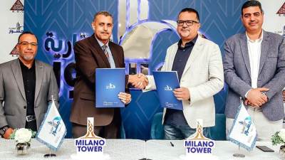 شراكة بين «جسور العقارية» و EDC لتنفيذ أعمال الكهروميكانيك لمشروع «ميلانو تاور»