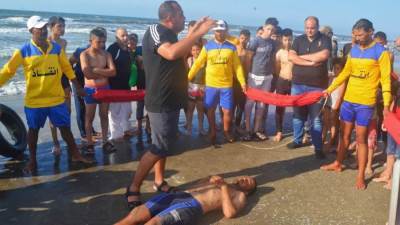 بالصور .. إنطلاق فعاليات مبادرة "مصر بلا غرقي" بدمياط الجديدة