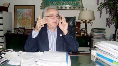 بعد وضع صورة مسجد الفتاح العليم  على العملة الجديدة .. تعرف على المهندس حسن رشدان مصمم المسجد 