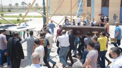 بحضور محلب وعابدين والتراس .. تشييع جثمان حسب الله الكفراوي وزير الإسكان الأسبق من مسجد المشير