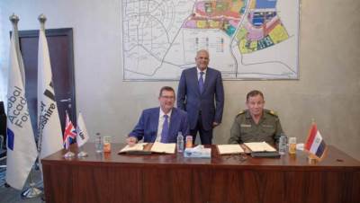 جامعة هارتفوردشاير البريطانية توقع مذكرة تفاهم مع العاصمة الإدارية للتنمية العمرانية