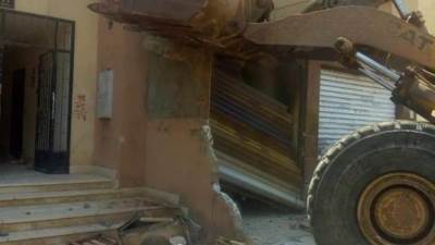 جهاز "حدائق أكتوبر" يشن حملة مكبرة لإزالة الإشغالات بطريق الواحات ومنطقة أبناء الجيزة