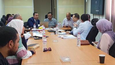 بالصور .. رئيس جهاز تنمية دمياط و مساعد وزير التعليم العالي فى زيارة  لجامعة المنصورة الجديدة