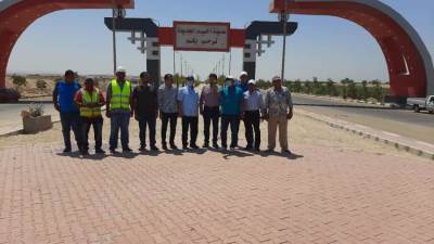 مسئولو " الإسكان" يتفقدون مشروعات مدينتي  سوهاج وأخميم الجديدتين