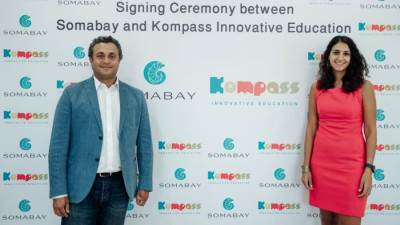 سوما باي توفر بيئة تعليمية متميزة للأطفال بالتعاون مع KOMPASS للتعليم