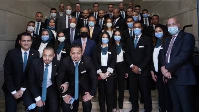 بعد تجديده وفقا لأحدث الأساليب العالمية في تطوير المباني التراثية .. البنك الأهلي المصري يفتتح فرع " محمد فريد"