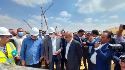 رئيس الوزراء الليبي يزور مشروع " ONE-NINETY" بالتجمع الخامس 