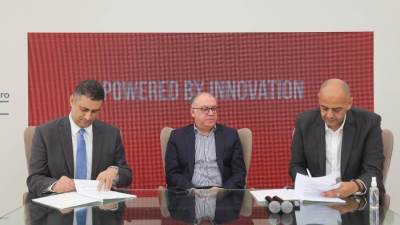 اتفاق تعاون بين ماونتن فيو وحاضنة أعمال الجامعة الأمريكية بالقاهرة  (AUC Venture Lab) ومركز الابتكار  AUC Innovation Hub