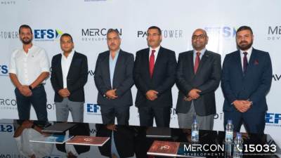 ميركون " للتطوير العقارى تتعاقد مع  EFS   لإدارة وتشغيل مشروعى " بافو تاور " و " G7  " بالعاصمة الإدارية