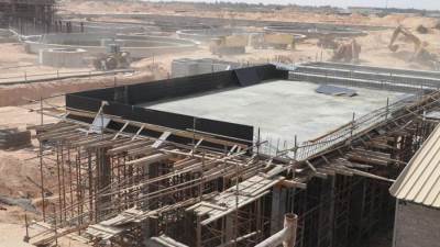 وزير الإسكان يتابع توسعات محطة معالجة الصرف الصحي غرب مدينة 6 أكتوبر 